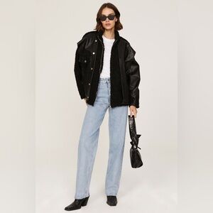 Blank NYC Black Leather Jacket